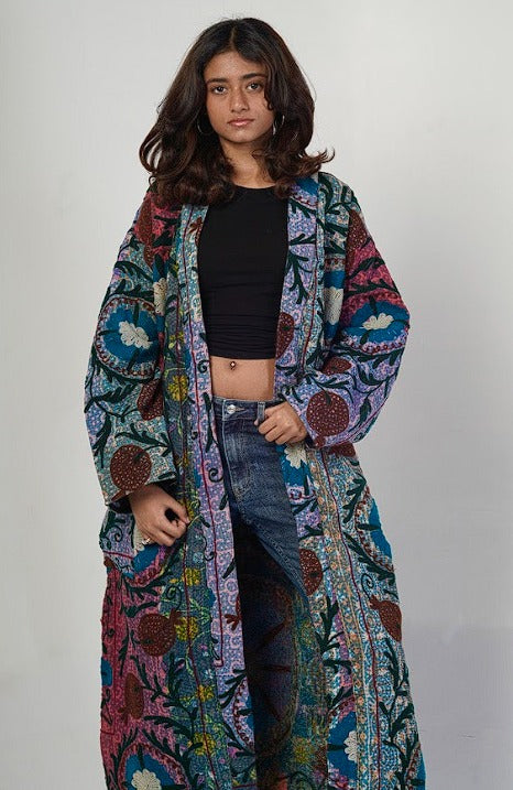 Vintage Quilted Kimono Jackets - One of a Kind