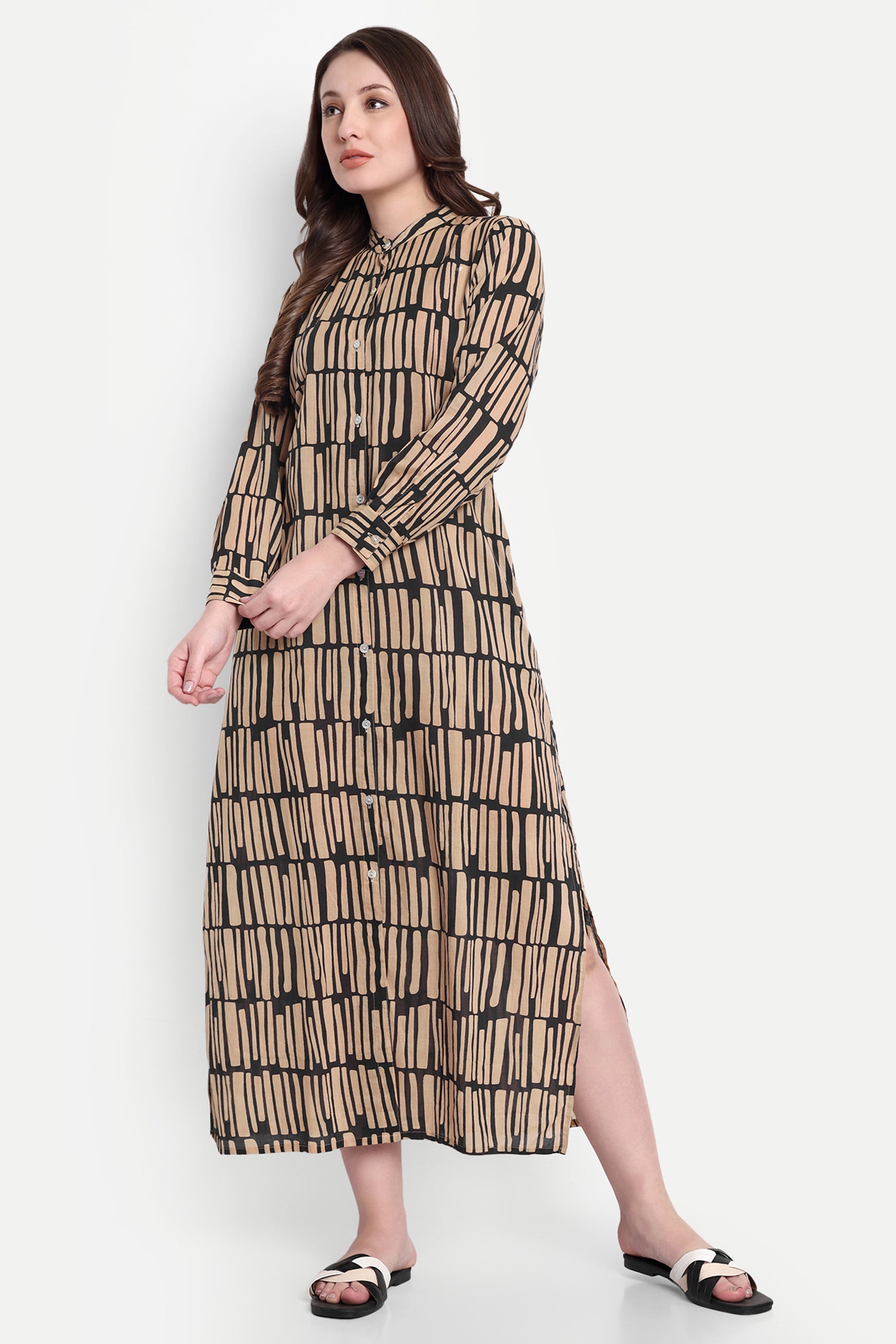 Hillary Long Kaftan with lining