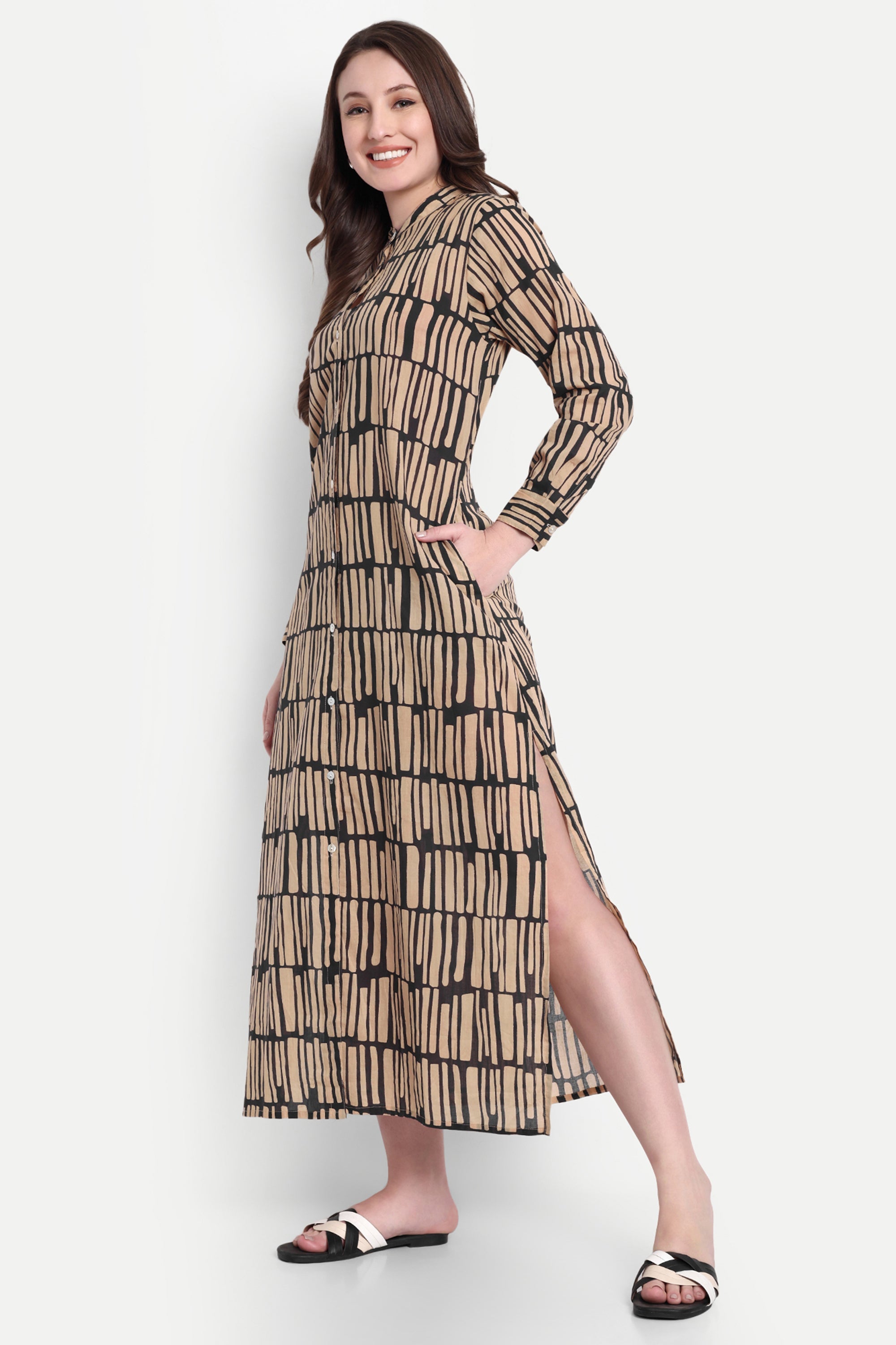 Hillary Long Kaftan with lining