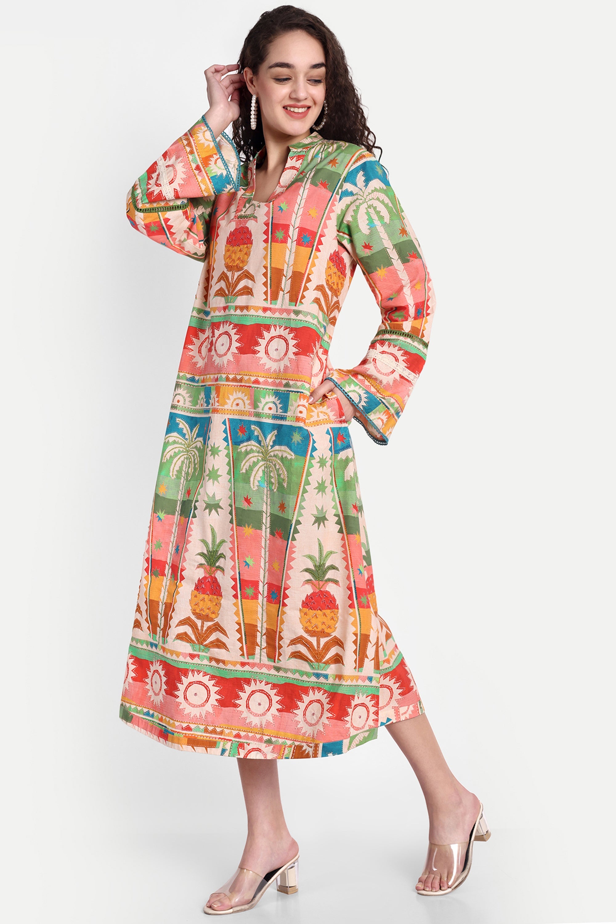 Hawaii Kaftan - back view