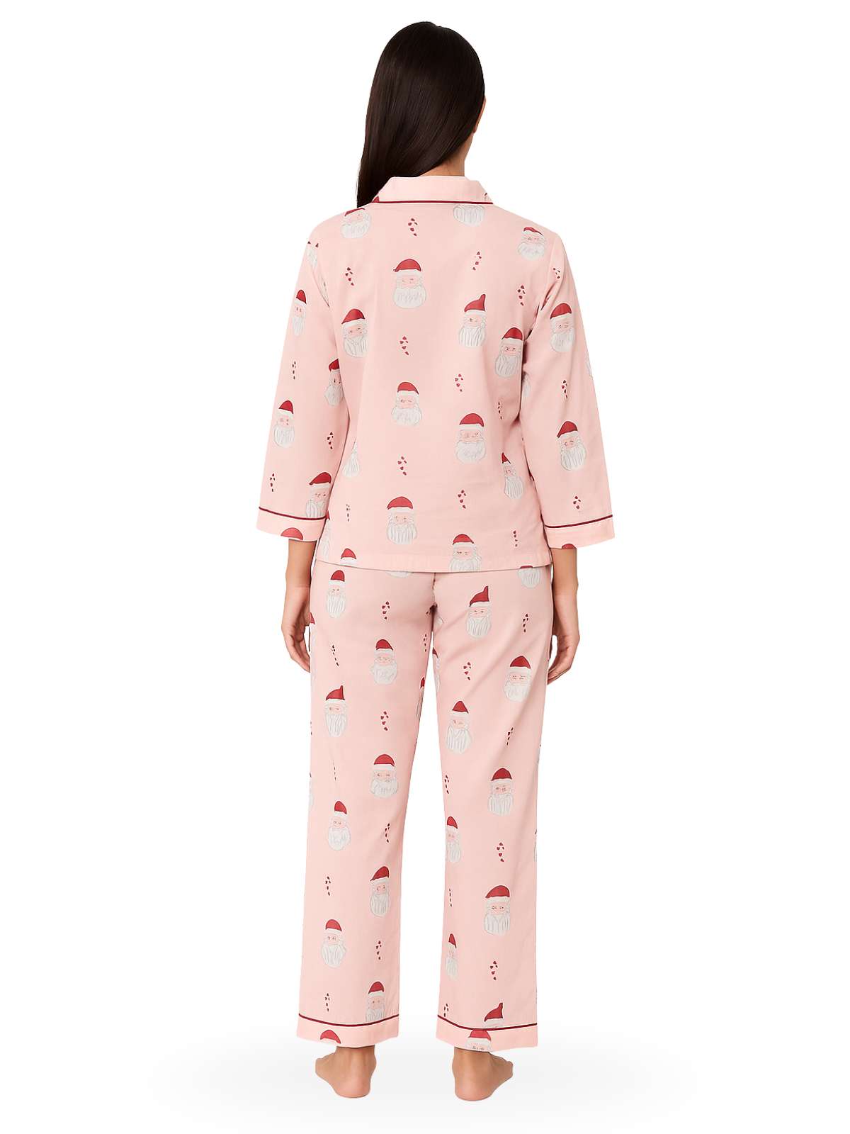 Santa Candy Cane PJ Set