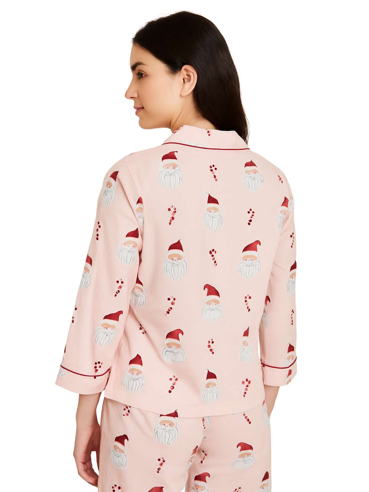 Santa Candy Cane PJ Set
