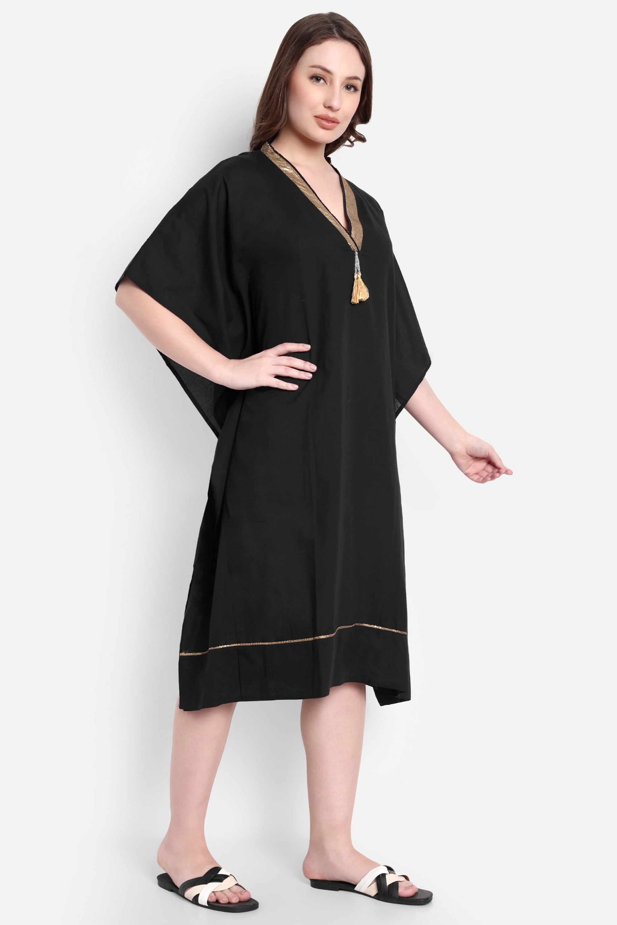 Black Gold Kaftan