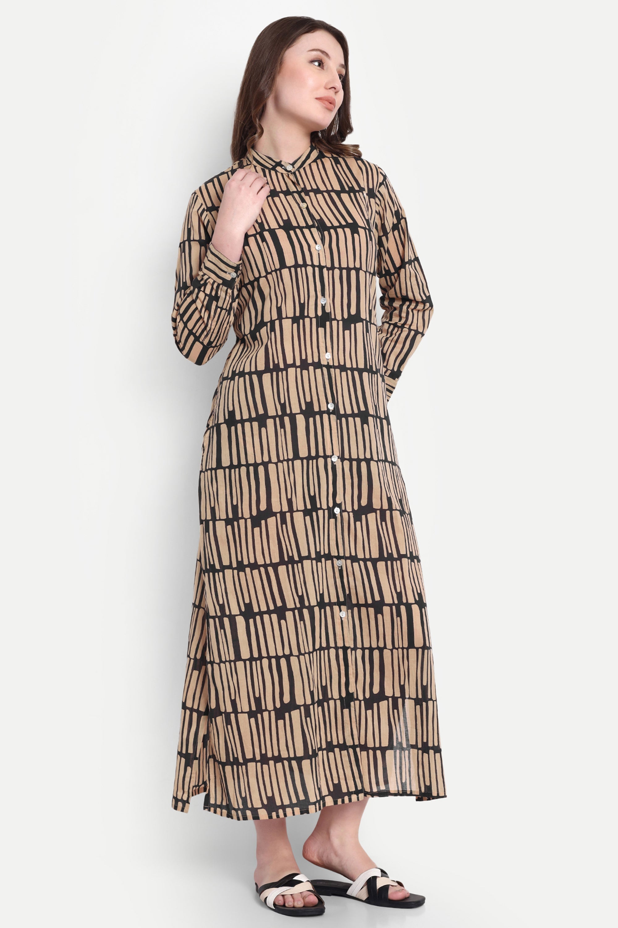 Hillary Long Kaftan with lining