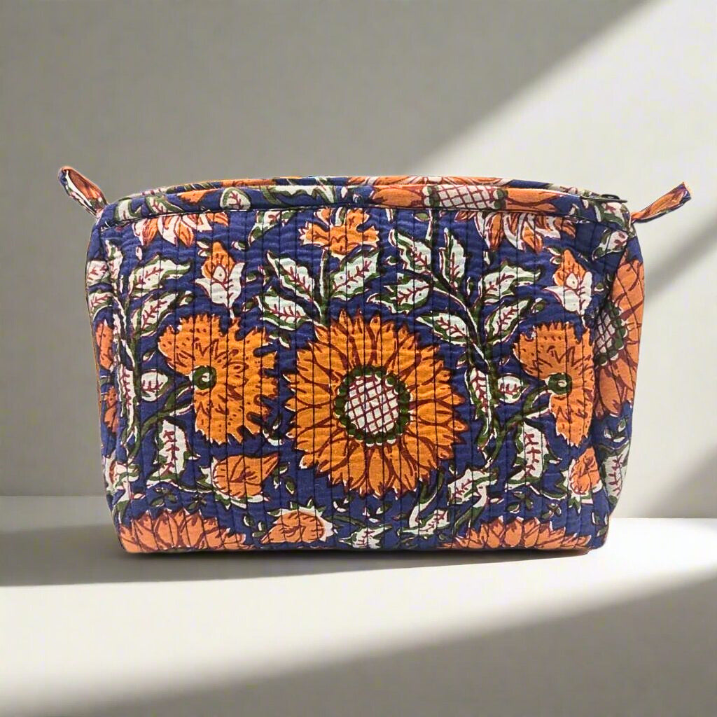 Cotton Vanity Pouch