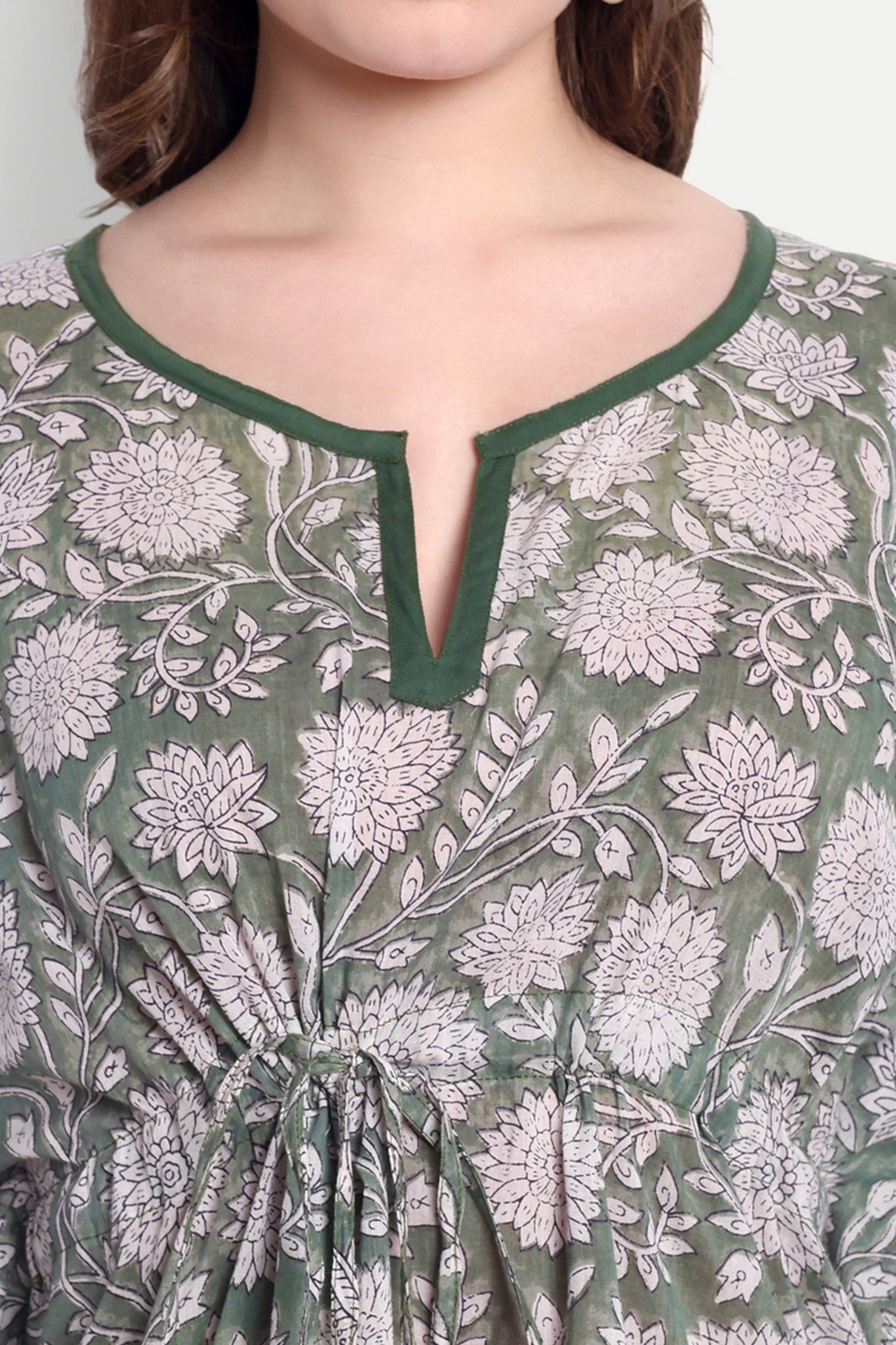 Block Print Kaftan