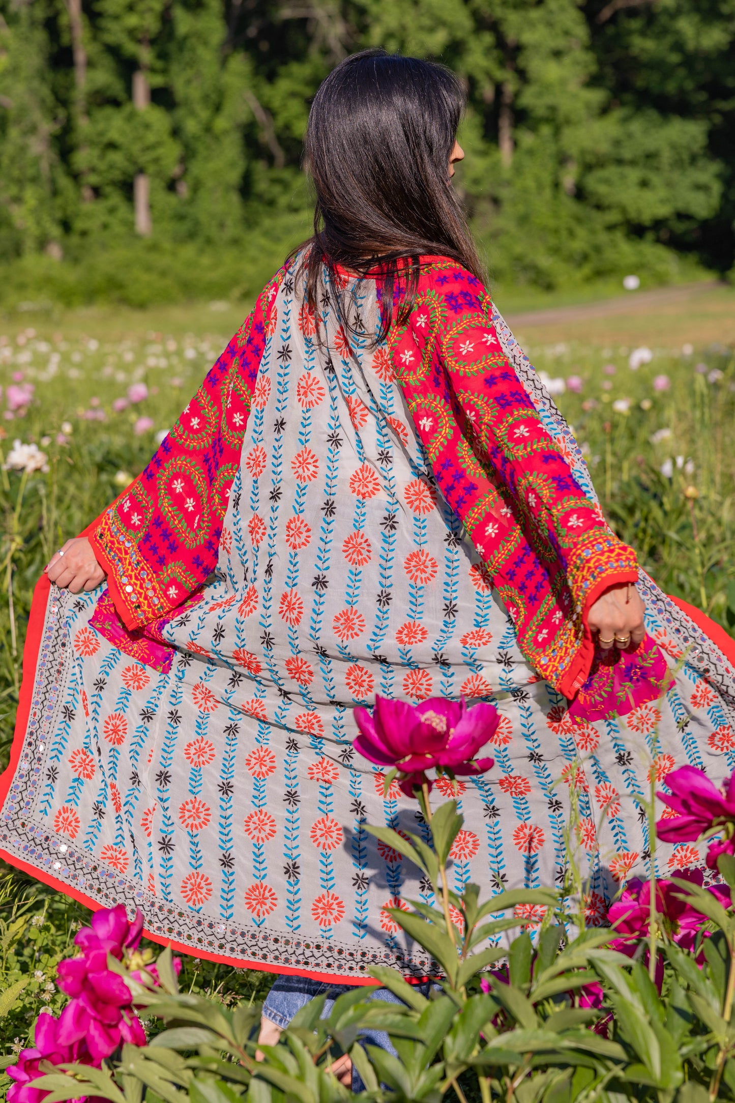 Saguna Hand embroidered Kimono