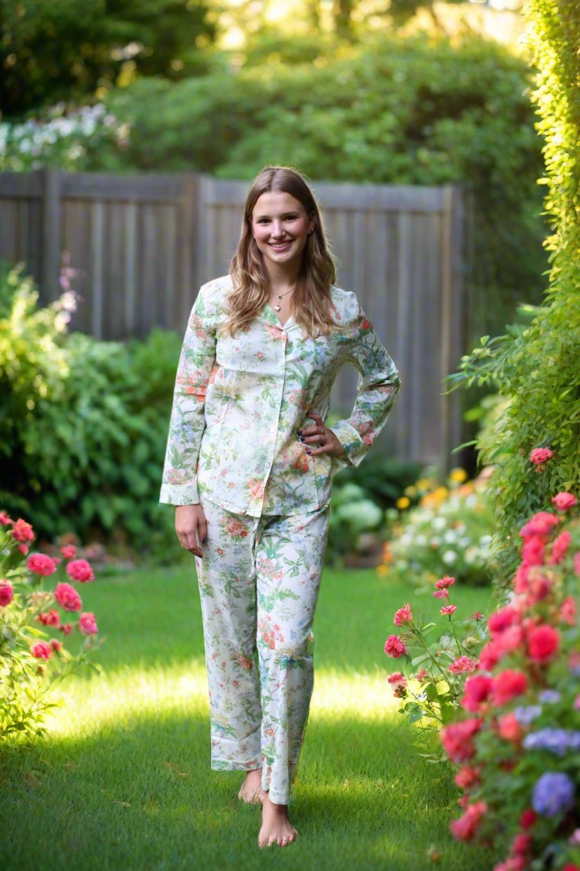 Longwood Garden Long PJ Set