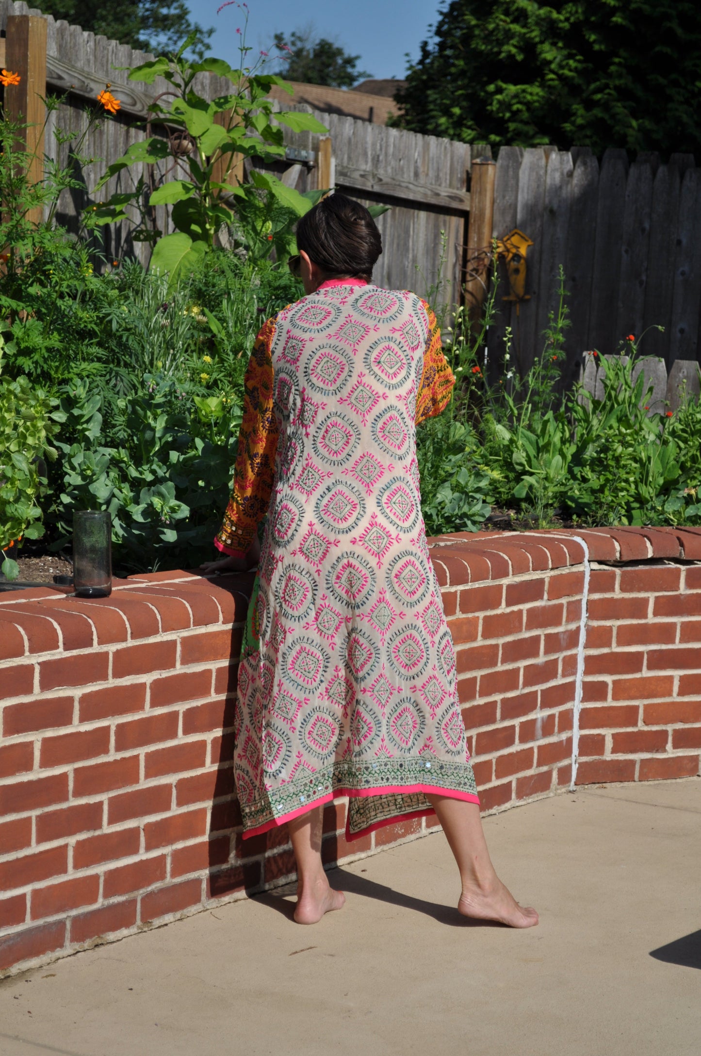 Marcia Hand Embroidered Kimono