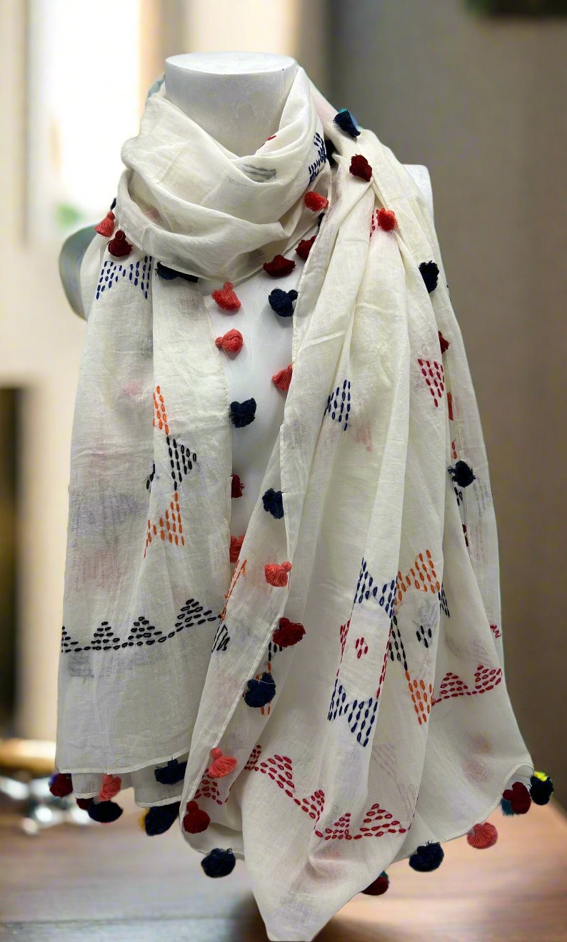 Khadi Cotton Scarf