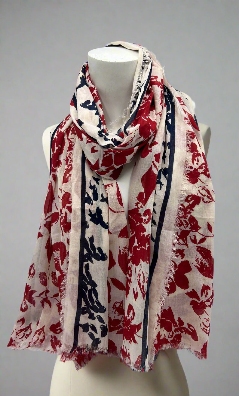 Red White and Blue Scarf