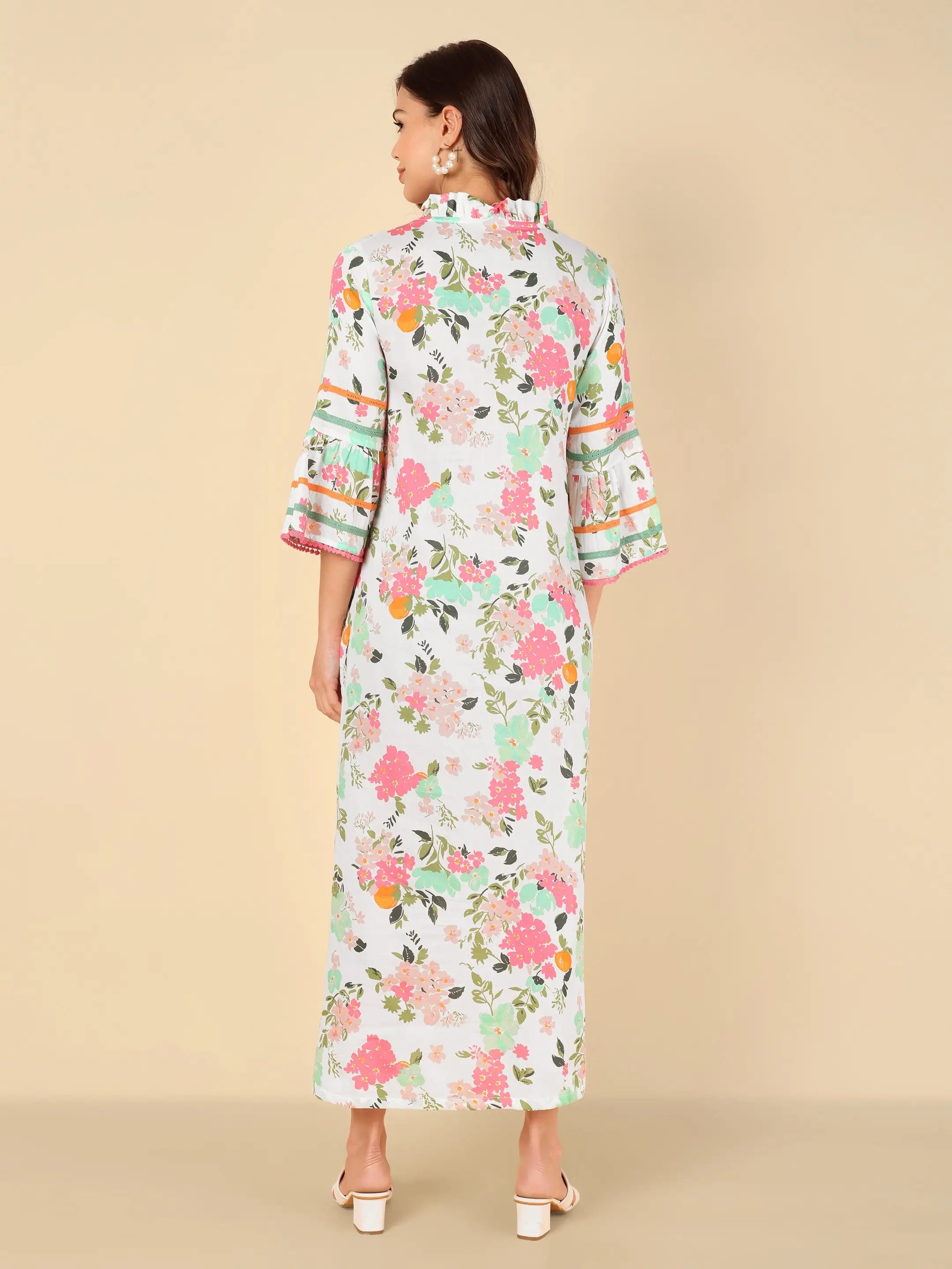 Indira Bloom Maxi Dress