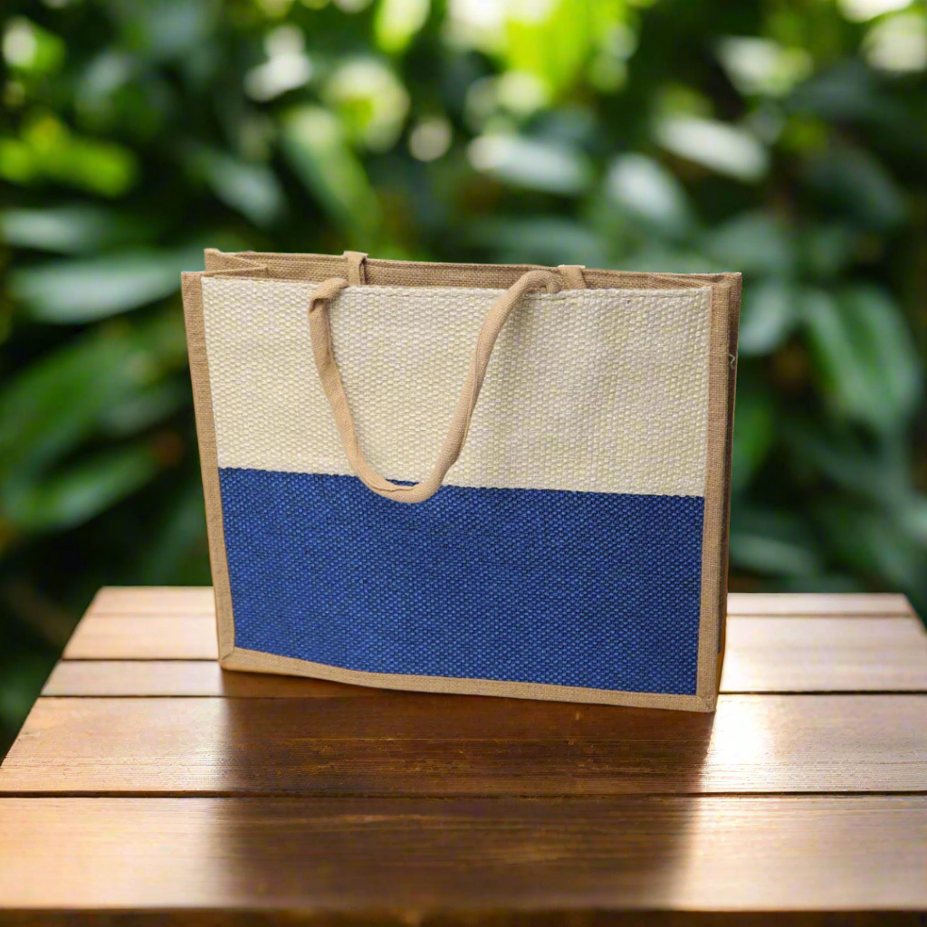 Blue Jute Bag