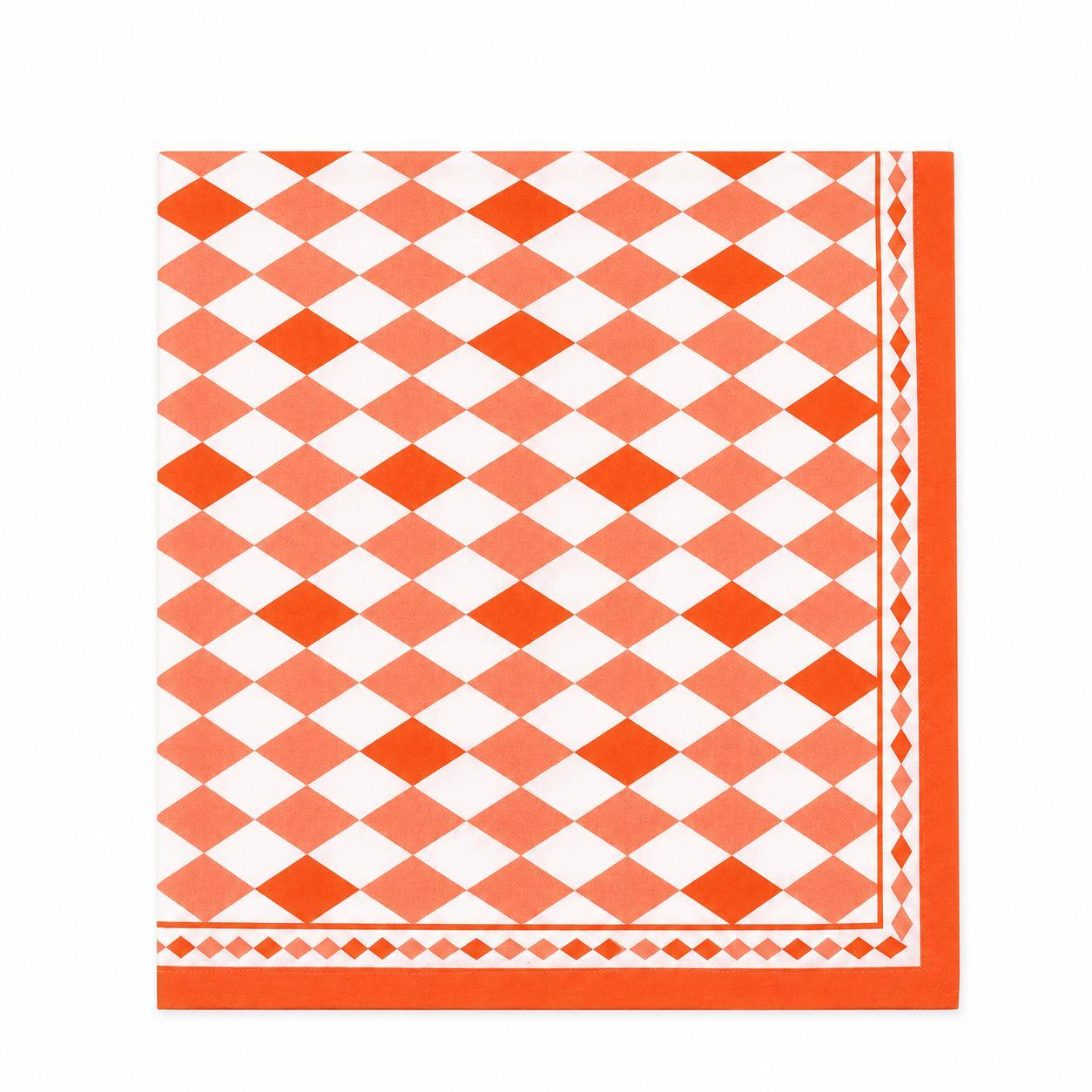 Orange Mirage Table Napkins- Set of 4