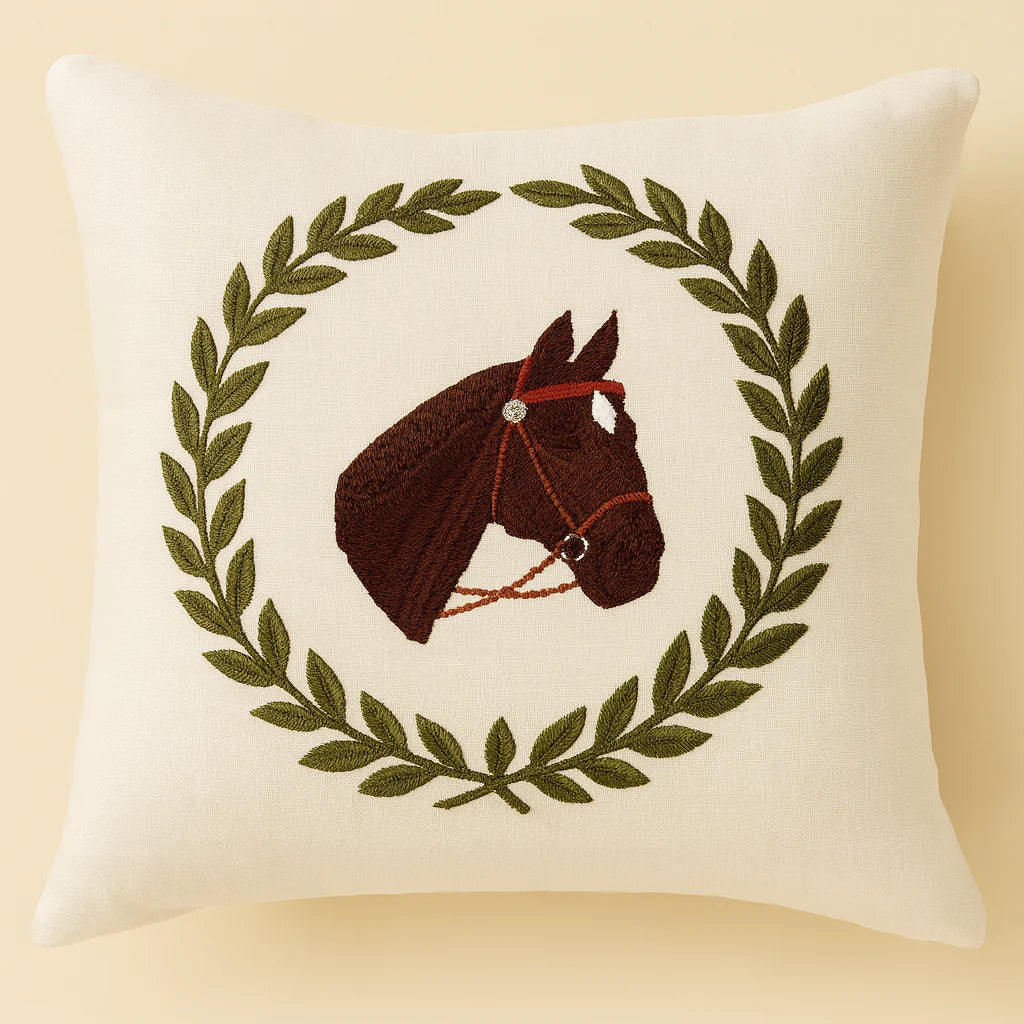 Embroidered Cushion
