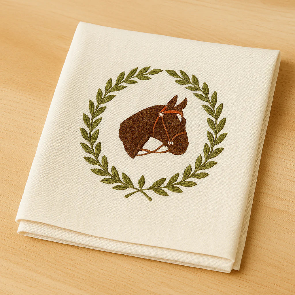 Embroidered Dish Towel