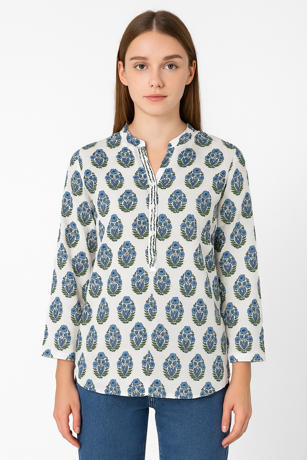Blue Blossom Top