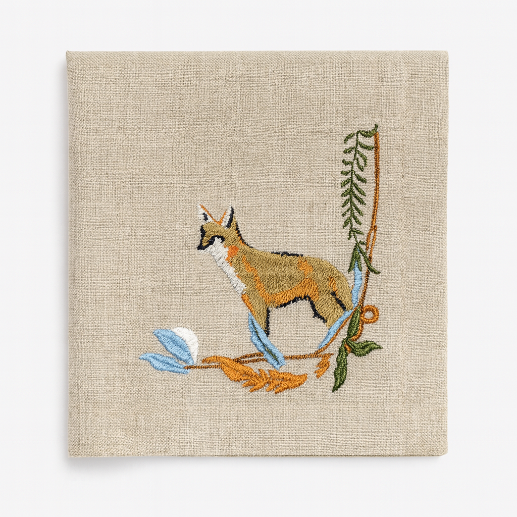 Festive Woodland Animals Napkins / Placemats