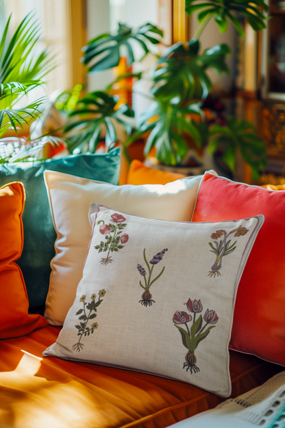 Floral Pillow Covers