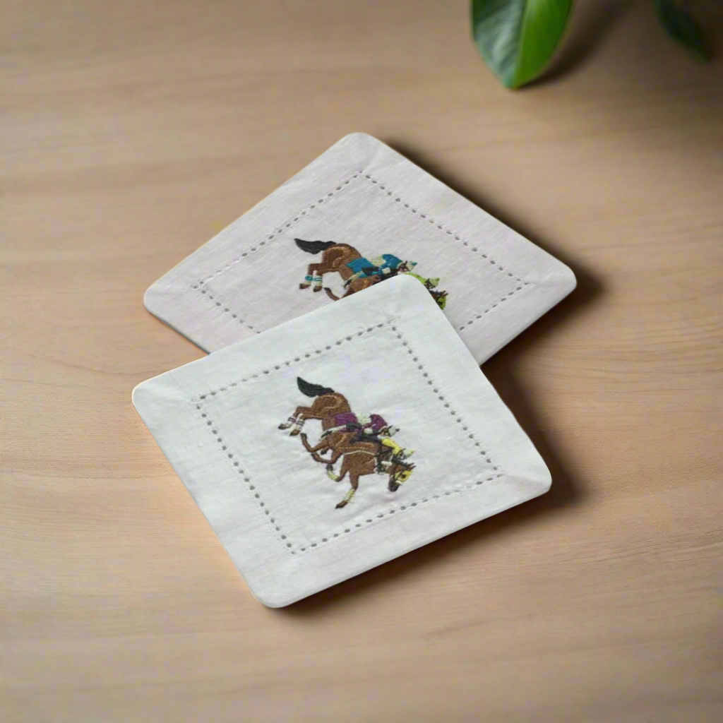 White Horse Coasters - Set of 4