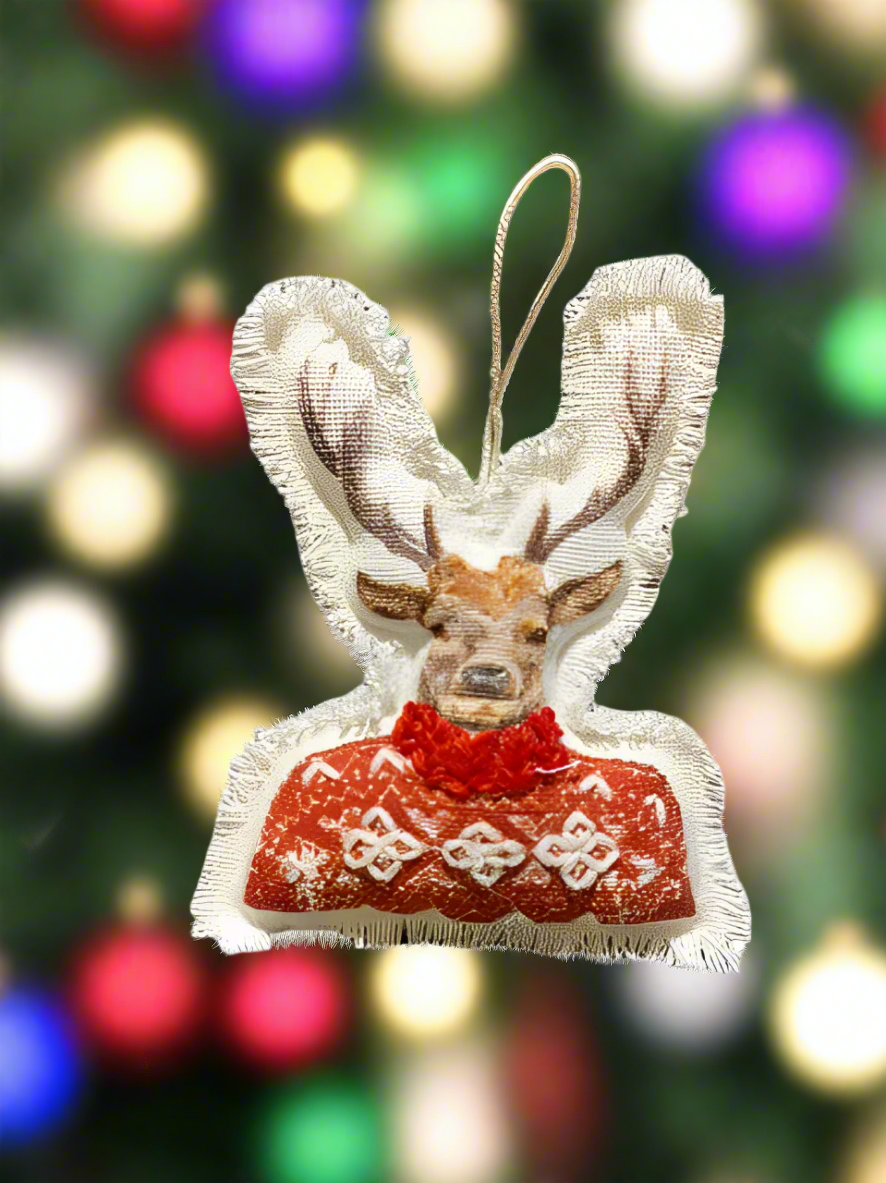 Holiday Reindeer Ornament