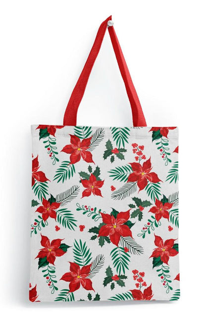 Holiday - Poinsettia Tote